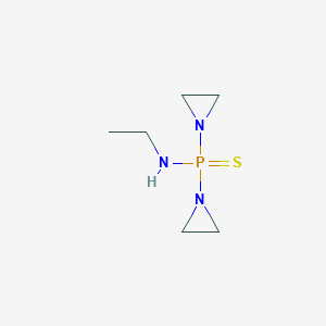 Phosphinothioic amide, P,P-bis(1-aziridinyl)-N-ethyl-