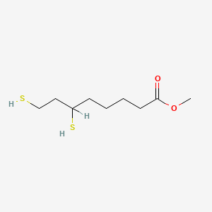 Methyl 6,8-bis(sulfanyl)octanoate