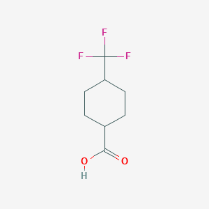 molecular formula C8H11F3O2 B122293 4-(Trifluoromethyl)cyclohexanecarboxylic Acid CAS No. 133261-33-3