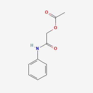 molecular formula C10H11NO3 B1222933 Acetoxyacetanilide CAS No. 56609-07-5