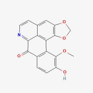 molecular formula C18H11NO5 B1222946 7-Oxohernangerine 