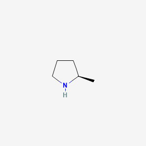 molecular formula C5H11N B1222950 (R)-2-Methylpyrrolidine CAS No. 41720-98-3