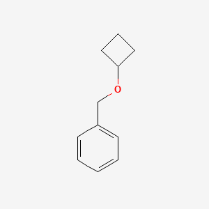 molecular formula C11H14O B12229507 (Cyclobutoxymethyl)benzene 