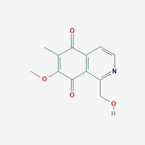 molecular formula C12H11NO4 B1222951 Renierol 