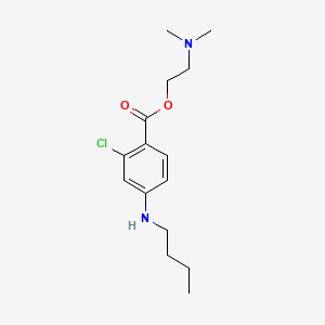 molecular formula C15H23ClN2O2 B1222954 Chlorotetracaine CAS No. 34436-50-5