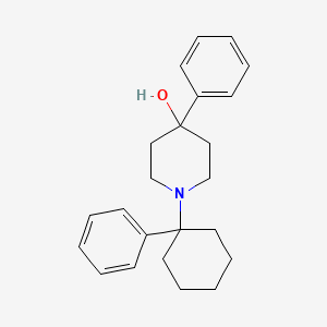molecular formula C23H29NO B1222976 1-(1-Phenylcyclohexyl)-4-phenyl-4-piperidinol CAS No. 77179-39-6