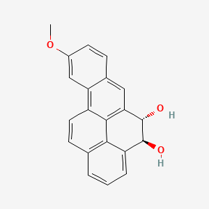 9-Methoxy-4,5-dihydrobenzo(a)pyrene-4,5-diol