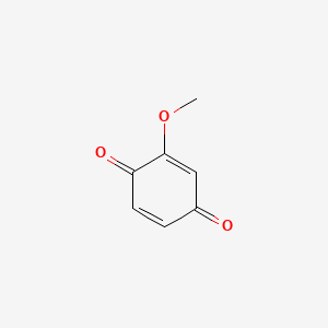 molecular formula C7H6O3 B1222997 Methoxybenzoquinone CAS No. 2880-58-2