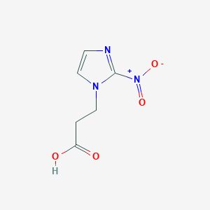 B1223043 3-(2-Nitro-1h-imidazol-1-yl)propanoic acid CAS No. 97762-32-8
