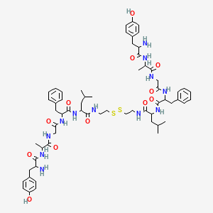 molecular formula C62H86N12O12S2 B1223045 Celad CAS No. 99043-48-8