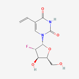 5-ethenyl-1-[(2R,3S,4R,5R)-3-fluoro-4-hydroxy-5-(hydroxymethyl)oxolan-2-yl]pyrimidine-2,4-dione