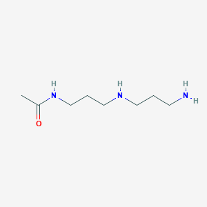 molecular formula C8H19N3O B1223085 N(1)-Acetylnorspermidine CAS No. 70862-22-5