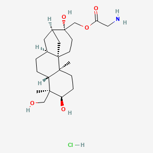 molecular formula C22H38ClNO5 B1223087 AphiG CAS No. 92803-82-2