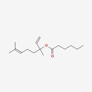 molecular formula C16H28O2 B1223099 Linalyl hexanoate CAS No. 7779-23-9