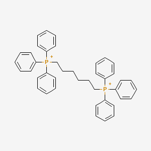 Triphenyl(6-triphenylphosphaniumylhexyl)phosphonium