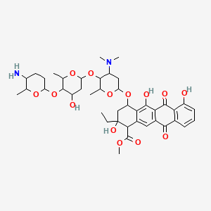 4'''-(R)-Aminoaclacinomycin A