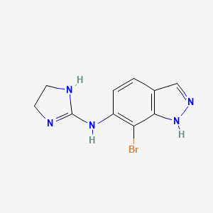 7-Bromo-N-(2-imidazolidinylidene)-1H-indazol-6-amine