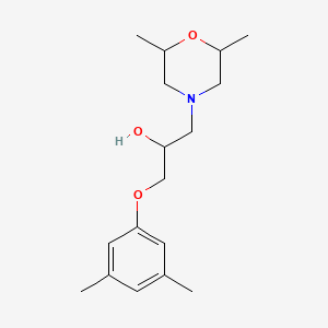 1-(2,6-Dimethyl-4-morpholinyl)-3-(3,5-dimethylphenoxy)-2-propanol