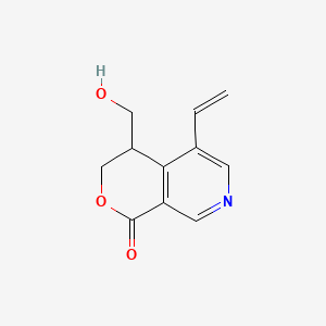 molecular formula C11H11NO3 B1223174 Gentianamine CAS No. 22952-54-1