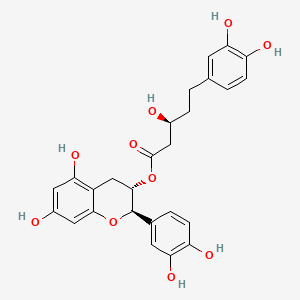 molecular formula C26H26O10 B12231767 Phylloflavan CAS No. 98570-83-3