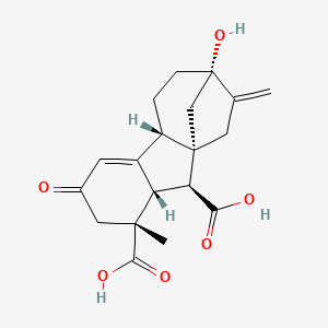 molecular formula C19H22O6 B1223181 Gibberellin A29-catabolite CAS No. 76040-29-4