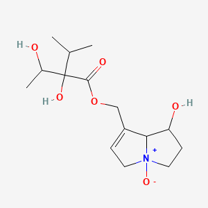 B1223185 Echinatine, N-oxide CAS No. 20267-93-0