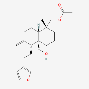 molecular formula C22H32O4 B1223202 Potamogetonol 