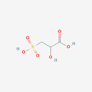 molecular formula C3H6O6S B1223213 2-羟基-3-磺基丙酸 CAS No. 38769-05-0
