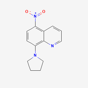 5-Nitro-8-(pyrrolidin-1-yl)quinoline