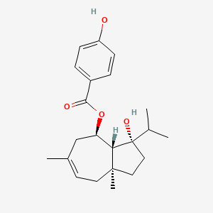 molecular formula C22H30O4 B1223269 Ferutinin 