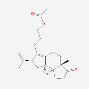 molecular formula C21H30O3 B122328 Amhdsa CAS No. 145458-97-5