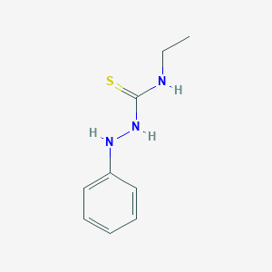 molecular formula C9H13N3S B1223286 1-Anilino-3-ethylthiourea CAS No. 27421-82-5