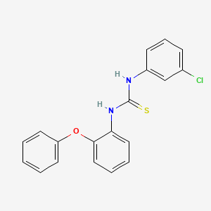 1-(3-Chlorophenyl)-3-(2-phenoxyphenyl)thiourea