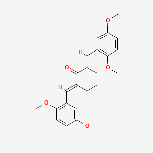2,6-Bis(2,5-dimethoxybenzylidene)cyclohexanone
