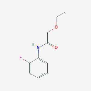 molecular formula C10H12FNO2 B12235349 2-ethoxy-N-(2-fluorophenyl)acetamide 