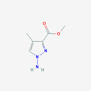 methyl 1-amino-4-methyl-1H-pyrazole-3-carboxylate