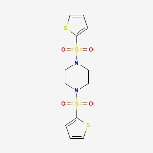 1,4-Bis(thiophen-2-ylsulfonyl)piperazine