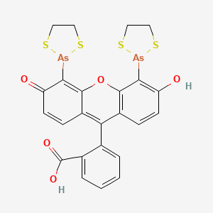 molecular formula C24H18As2O5S4 B1223694 FlAsH-EDT2 
