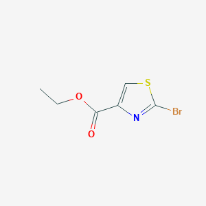 molecular formula C6H6BrNO2S B012237 Ethyl 2-bromothiazole-4-carboxylate CAS No. 100367-77-9