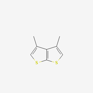 molecular formula C8H8S2 B1223736 3,4-Dimethylthieno[2,3-b]thiophene CAS No. 175202-58-1