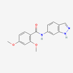 N-(1H-indazol-6-yl)-2,4-dimethoxybenzamide