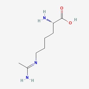 molecular formula C8H17N3O2 B1223763 L-NIL 