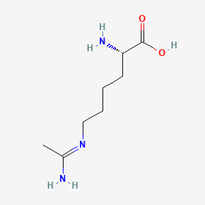 N(6)-acetimidoyl-L-lysine