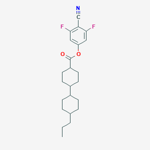 trans,trans-4-Cyano-3,5-difluoro-phenyl 4'-propylbicyclohexyl-4-carboxylate