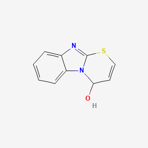 4H-[1,3]thiazino[3,2-a]benzimidazol-4-ol