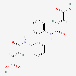 3-[2'-(3-Carboxy-acryloylamino)-biphenyl-2-ylcarbamoyl]-acrylic acid
