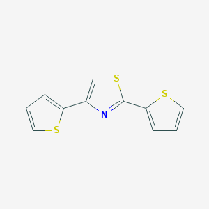 2,4-Dithiophen-2-ylthiazole