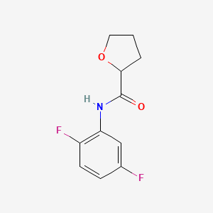 N-(2,5-difluorophenyl)-2-oxolanecarboxamide