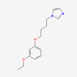 1-[4-(3-Ethoxyphenoxy)butyl]imidazole