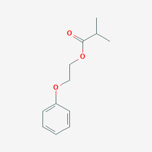 molecular formula C12H16O3 B122394 2-苯氧乙基异丁酸酯 CAS No. 103-60-6